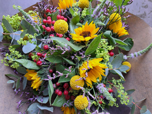 Boeket Moederdag - zonnebloemen